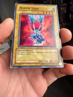 Yugioh Harpie Lady 1st Edition MRD-008 Common Vintage - Image 4