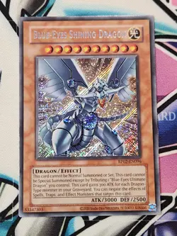 YUGIOH! - RP02-EN096 Blue-Eyes Shining Dragon - Secret Rare RETRO PACK 2 - Image 1