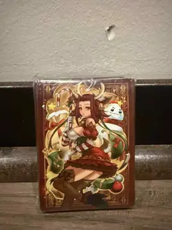 Yugioh Amanda Lapalme Sleeves Mana Moon - Red Akiza Christmas x70 YGO Sized New - Image 1