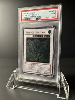 Yugioh Stardust Dragon TDGS - EN040 Ultimate Rare Unlimited PSA 9 - Image 1