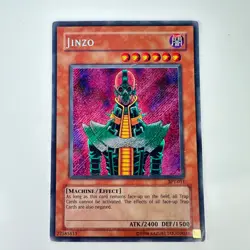 Yu-Gi-Oh Jinzo BPT-011 Secret Rare Holo Moderately Played - Image 1