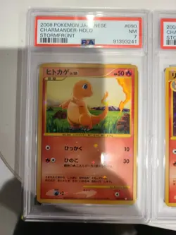 Japanese Pokemon Card Charizard Charmeleon Charmander Stormfront PSA mixed lot - Image 3