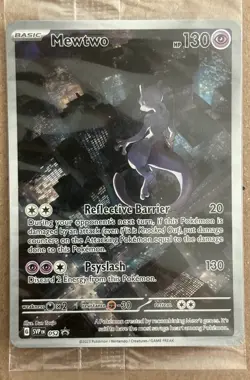 Pokemon TCG Mewtwo 052 Scarlet & Violet Promo Holo Card Sealed - Image 1