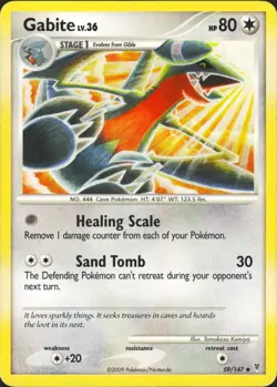 Gabite 59/147 Supreme Victors Pokemon Card LP - Image 1