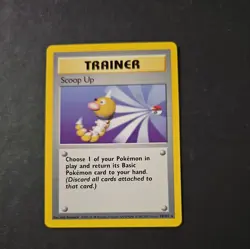 NM (UK 4th Print 1999-2000) Pokemon SCOOP UP Card BASE Set 78/102 Non-Holo Rare - Image 1