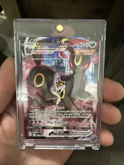 Pokemon Umbreon VMAX TCG Brilliant Stars Holo Card TG23/TG30 Secret Rare - Image 1