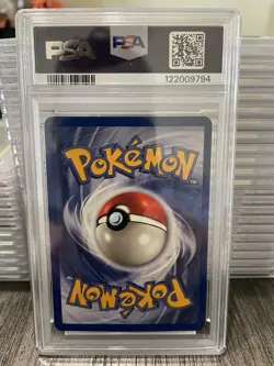 1999 Pokemon TCG Base Set Magneton Holo Rare Card 9/102 Vintage PSA 6 - Image 2