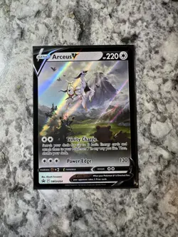 Arceus V SWSH204 SWSH: Sword & Shield Promo Pokemon Card Holo Full Art NM - Image 2
