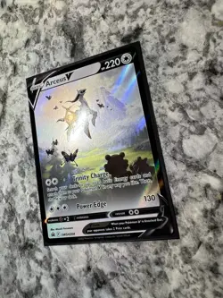 Arceus V SWSH204 SWSH: Sword & Shield Promo Pokemon Card Holo Full Art NM - Image 3