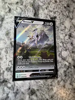 Arceus V SWSH204 SWSH: Sword & Shield Promo Pokemon Card Holo Full Art NM - Image 4