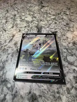 Arceus V SWSH204 SWSH: Sword & Shield Promo Pokemon Card Holo Full Art NM - Image 5