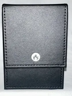 Classic Collection Leather Deck Box W/ 3 Packs Card Shields. Pokemon TCG. Fire - Image 4