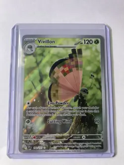 Vivillon 193/191 Sv08: Surging Sparks Pokemon TCG 2024 NM Illustration Rare Card - Image 1