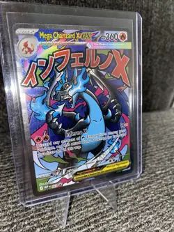 Mega Charizard x Ex 23 Promo Pokemon Card Near Mint Condition - Image 2