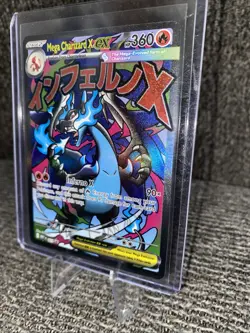 Mega Charizard x Ex 23 Promo Pokemon Card Near Mint Condition - Image 3