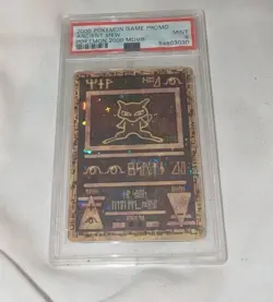 PSA 9 2000 ANCIENT MEW POKEMON MOVIE PROMO CARD PSA 9 GEM MINT RARE 151 - Image 1