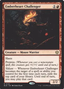 MTG Emberheart Challenger Normal NM Bloomburrow Magic 133 - Image 1