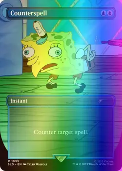MTG Counterspell (1933/3004) Secret Lair Drop Series NM FOIL- Rainbow - Image 1