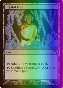 MTG Magic the Gathering Crystal Vein (24/30) PDS Graveborn LP FOIL - Image 1