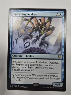 Spawning Kraken Commander 2021 Regular Magic The Gathering Mtg - Image 1