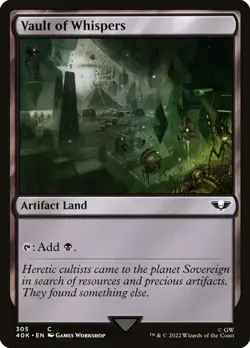 MTG Magic the Gathering Vault of Whispers (305/658) Warhammer 40,000 NM - Image 1