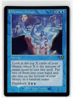 MtG INR Memory Deluge #361 Retro Frame FOIL - Image 1