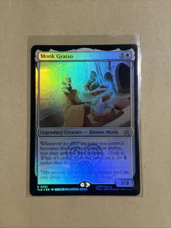 MTG Monk Gyatso TLE 0081 R NM FOIL - Image 2