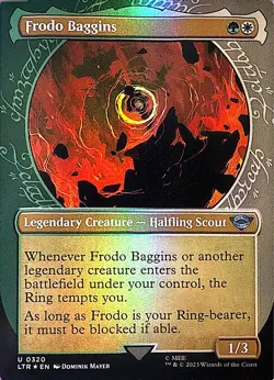Frodo Baggins (Showcase) Foil U Universes Beyond: The Lord of the Rings: Tales o - Image 1