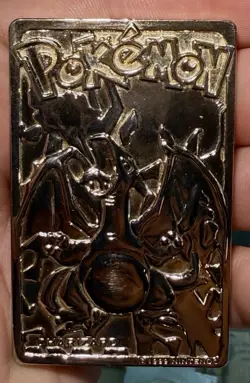 5 1999 Burger King Pokemon 23K Gold Plated Cards - Image 3