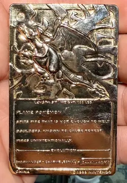 5 1999 Burger King Pokemon 23K Gold Plated Cards - Image 4