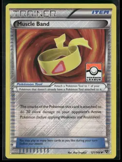 Pokemon TCG Muscle Band 121/146 League Promo XY: Base Set - Image 1