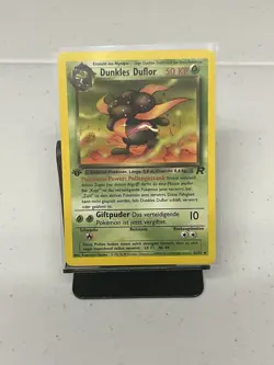 Pokemon 2000 Team Rocket Dunkles Duflor 36/82 GERMAN 1st edition - Image 1