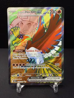 Pokemon Ethan's Ho-Oh ex - 209/182 SV10: Destined Rivals Ultra Rare NM - Image 1
