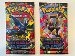 Phantasmal Flames, 4 Booster Pack Lot, Factory Sealed Art Set, Pokemon TCG, Fast - Image 4