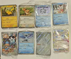 Pokemon 2025 Holiday Calendar Stamped Promos, Sealed, Complete Set Snow Flake 4a - Image 1