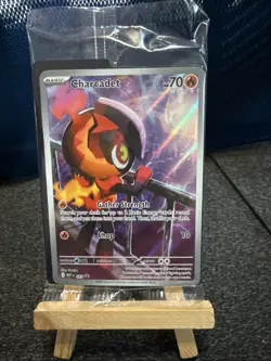 POKEMON ETB Phantasmal Flames Charcadet 022 Promo Sealed🔥🔥 - Image 1