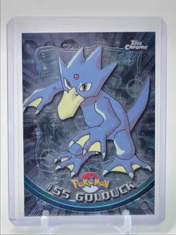 GOLDUCK 2000 TOPPS CHROME POKEMON TV ANIMATION EDITION #55 Q2371 - Image 1