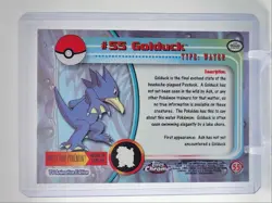 GOLDUCK 2000 TOPPS CHROME POKEMON TV ANIMATION EDITION #55 Q2371 - Image 2