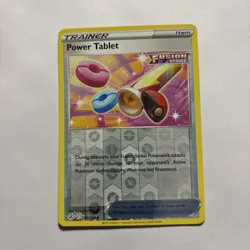 Power Tablet #236/264 Reverse Holo 2021 Pokemon Fusion Strike LP - Image 1