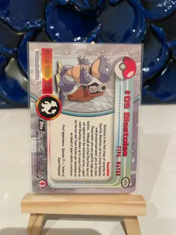 1999 TOPPS POKEMON T.V. BLASTOISE #9 BASE SET CHROME - Image 2