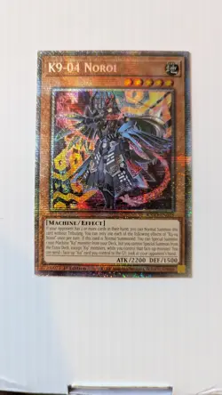 Yu-Gi-Oh K9-04 Noroi DOOD-EN025 - 1st Edition Starlight Rare NM - Image 1