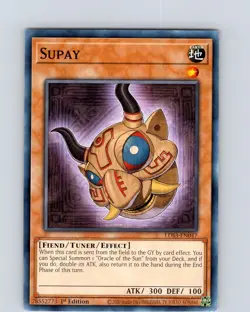 Yu-Gi-Oh TCG Supay LDS3-EN047 1st Edition Regular Common Card NM - Image 1