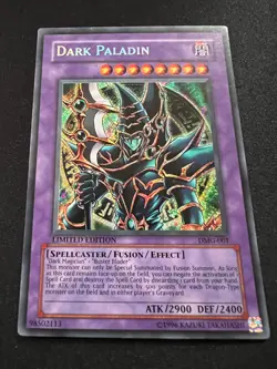 Yu-Gi-Oh! Dark Paladin (LP/MP) DMG-001 Duel Master's Guide Limited Edition - Image 1