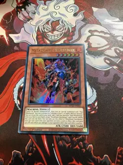 x1 Metalflame Swordsman - MP25-EN265 - Ultra Rare - 1st Edition Yu-Gi-Oh! M/NM - Image 1