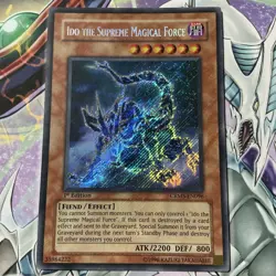YuGiOh! Ido The Supreme Magical Force - CRMS-EN096 - Secret Rare, 1st Ed - Image 1