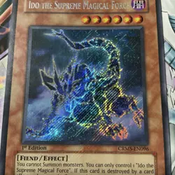 YuGiOh! Ido The Supreme Magical Force - CRMS-EN096 - Secret Rare, 1st Ed - Image 3