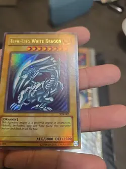 YuGiOh Blue-Eyes White Dragon SDK-001 Ultra Rare Unlim MP - Image 3