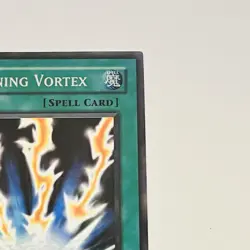Yugioh 1st Edition Lightning Vortex FET-EN040 Flaming Eternity Super Rare Foil - Image 3