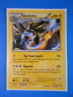 Electivire 30/111 & 2x Electabuzz 29/111 Pokemon card XY Furious Fists NM - Image 1