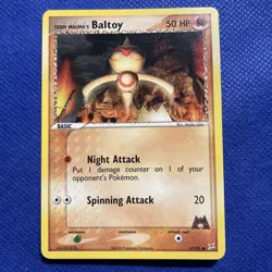 Baltoy 61/95 Non-Holo Foil NM Pokemon card EX Team Magma VS Aqua set - Image 1